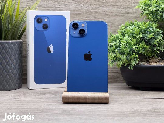 iPhone 13 Blue 512GB 2 ÉV Garanciával Számlával 100% Akku