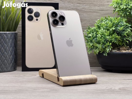 iPhone 13 Pro Max Gold 256GB 2 ÉV Garanciával Számlával 91% Akku