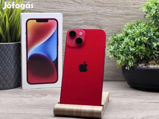iPhone 14 Red 256GB 2 ÉV Garanciával 100%