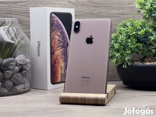 iPhone XS Max Gold 512GB 2 ÉV Garanciával Számlával 100% Akksi