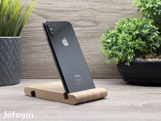 iPhone XS Space Gray 64GB 2 ÉV Garanciával Számlával 100% Akku