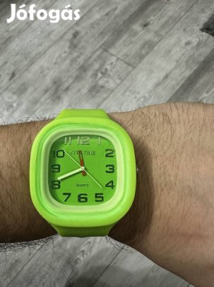 ice watch stílusú szilikon óra