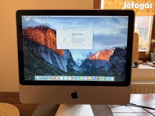 imac 1224 2007 es kiadas 20'' 2TB HDD