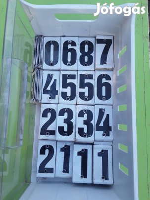 industriál zománctábla zománc tábla szám