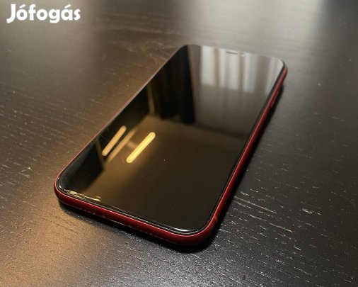 iphone 11, 64Gb, piros, független, 100% akku, mikrofon nem működik
