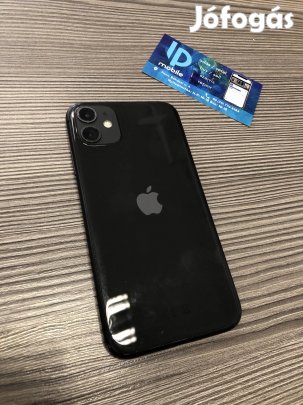 iphone 11, Fekete, Független, 64GB, Garancia