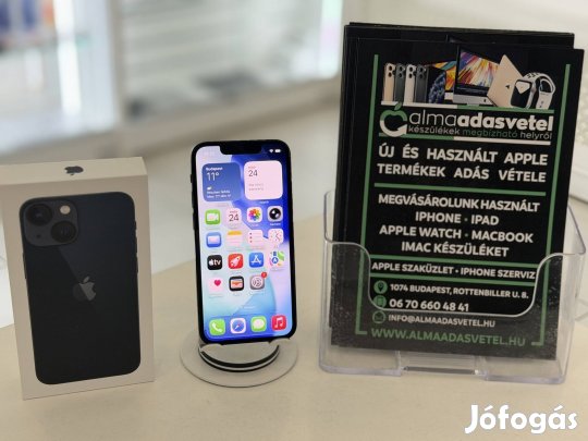 iphone 13 Mini 128GB One Függő/1 hónap gar./Akku 85%/p4766
