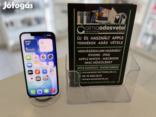 iphone 14 256GB One Függő/1 hónap gar./Akku 80%/p4803