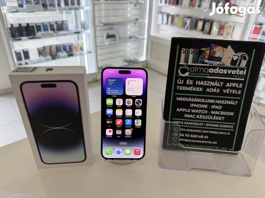 iphone 14 Pro Max 256GB Független /1-3 hónap gar./Akku 85%/p4826