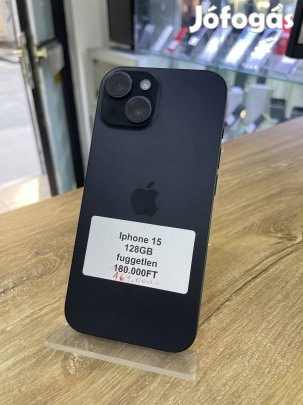 iphone 15 128GB független Karcmented