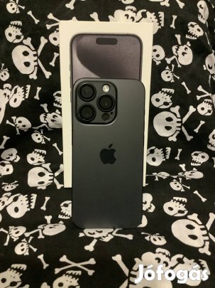 iphone 15 Pro, 256GB, Black Titanium Apple eladó