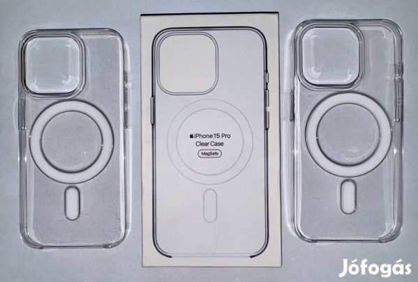 iphone 15 pro clear case Magsafe telefontokok