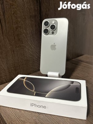 iphone 16 Pro 128GB Kártyafüggetlen! Akku 100%! Fulldoboz!
