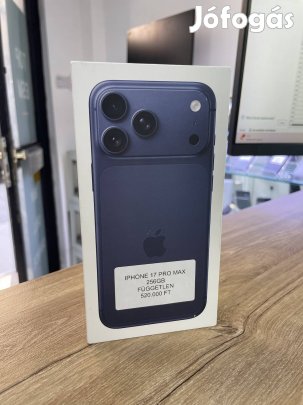 iphone 17 Pro Max Gyári független 256GB Garanciával