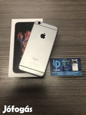 iphone 6S, Megkímélt, 32GB, Space Gray, Független, Garancia