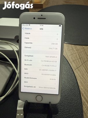 iphone 8 256gb akksi 80% gyári független 