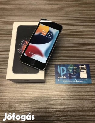 iphone SE 16, Újszerű-Hibátlan, 32GB, Space Gray, Független, Garancia