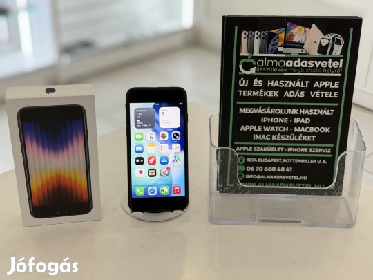 iphone SE 2022 3Gen. 64GB Független/1-3 hónap gar./Akku 90%/p4726