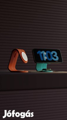 iphone és Apple Watch töltőállomás