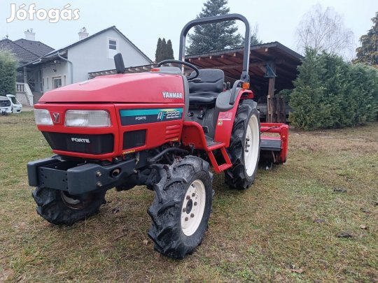 japán kistraktor yanmar AF222s 4x4 iranyvaltó kerti gép 