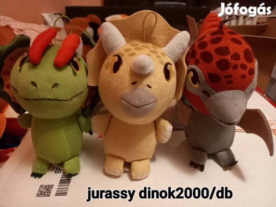 jurassik dinók ës minions plüss figurâk