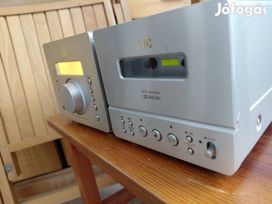 jvc mini hifi rádió/erősítő/aux, típus képen