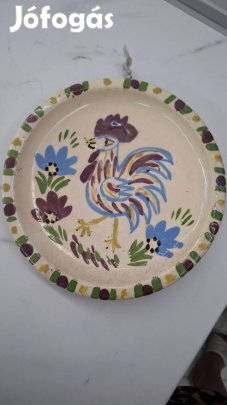 kakasos kerámia tál