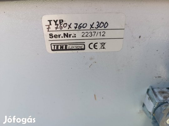 kapcsoló szekrény eladó 