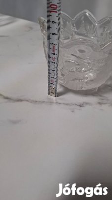 karácsonyi üveg kehely