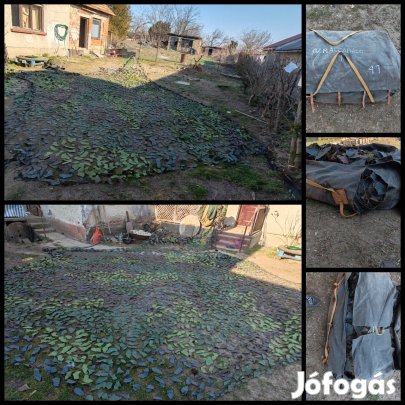 katonai álcaháló 7x5m 