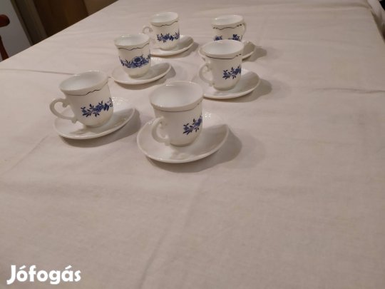 kávés csésze készlet