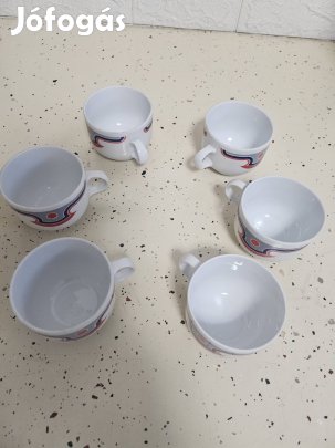 kávés készlet 6db bögre 4000ft