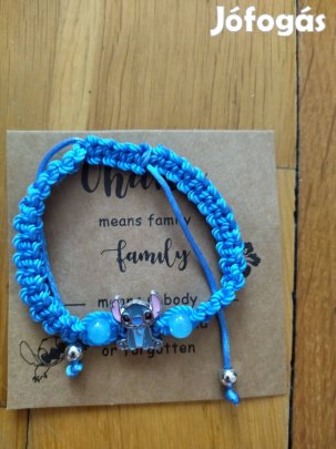 kék Stitch karkötő