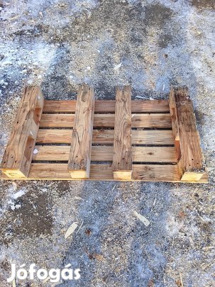 kemény fából készült raklapok 12 bakon 110x50cm eladó 