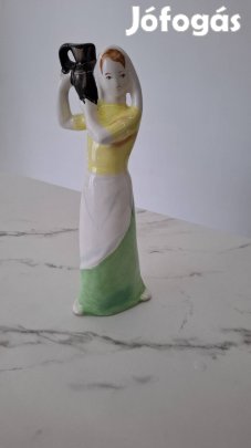 kerámia női figura