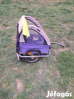 kerékpár utánfutó. 