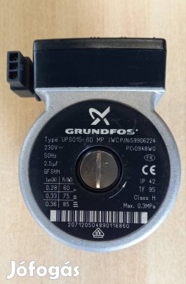 keringető szivattyú Grundfos UPS 15-60 Eredeti! Szervizelt!
