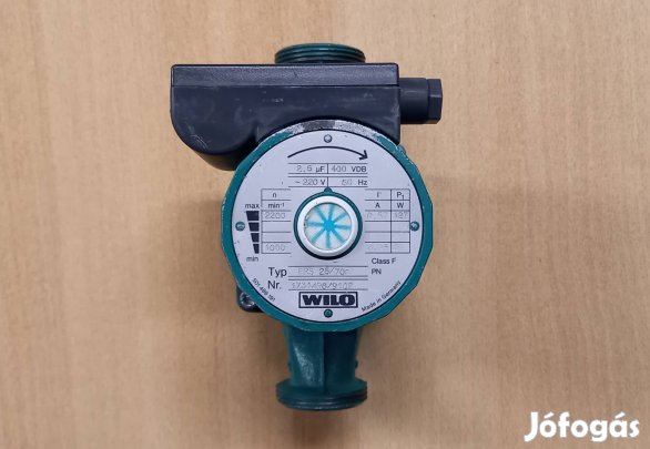 keringető szivattyú Wilo RS 25/70 Eredeti! Szervizelt!