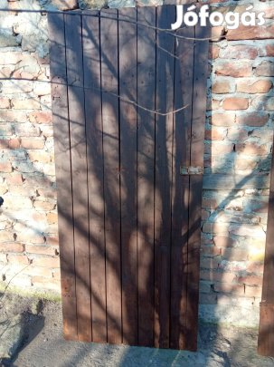 kezelt, lazúrozott fa ajtó! 