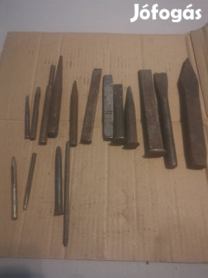 kézi vésők/vágók dornik/lyukasztók 
