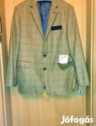 khaki zold gyapjú zakó kb 50 es