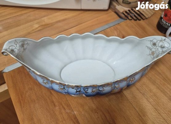 kínai váza csónak alakú,sárkány mintával.