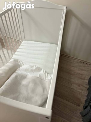 kiságy ikea gyerek 60x120 + matrac