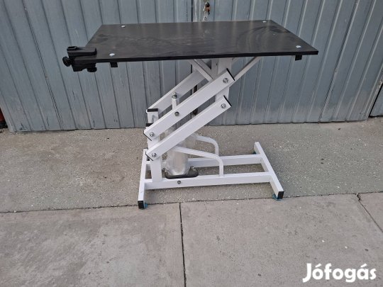 kisállat kozmetikai asztal hidralikus új még hsználva nem vólt de  