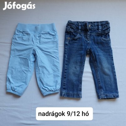 kislány nadrág 9/12 hó 