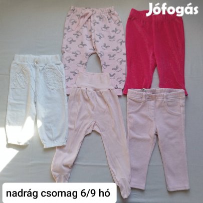 kislány nadrág csomag 6/9 hó 