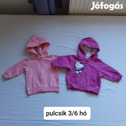 kislány pulcsik 3/6 hó 