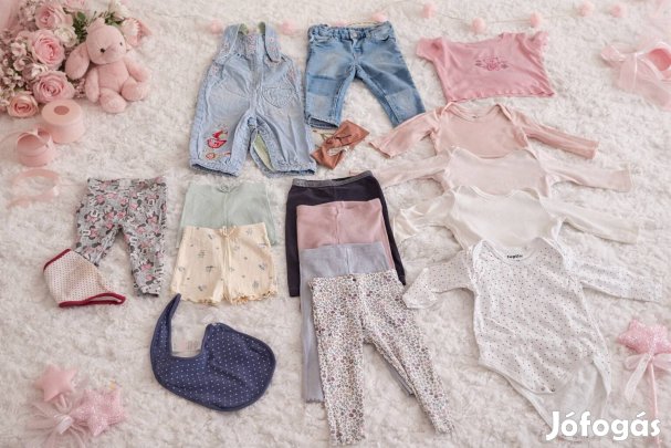 kislány ruhacsomag 74es 