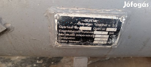 kompresszor tartály,puffer 35L