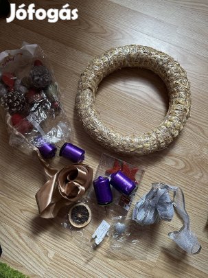 koszorúkészítő csomag egyben 